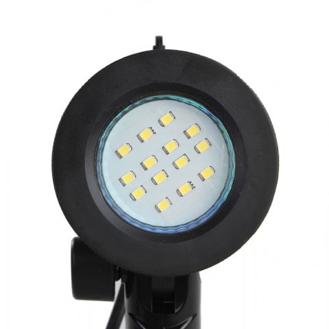Falcon Eyes Lampenfassung mit 4W LED-Lampe und Stativ