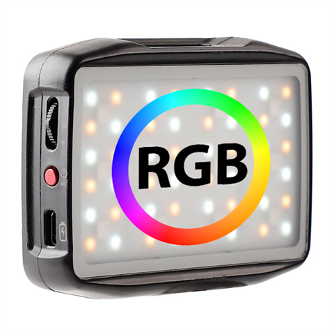 Falcon Eyes RGB LED Lampe Pockelite F7 Mini
