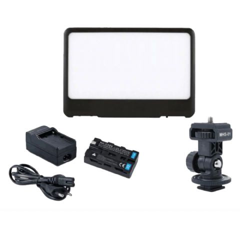 Falcon Eyes Soft LED Lampenset dimmbar DV-80SL-K2 inkl. Akku