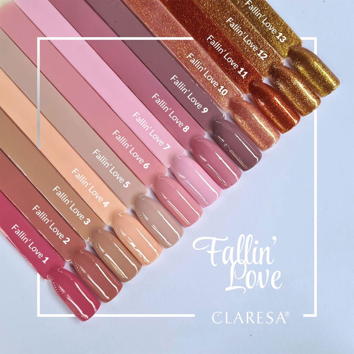 Claresa Claresa UV geführt Gellak 5ml Fallin 'Love 7
