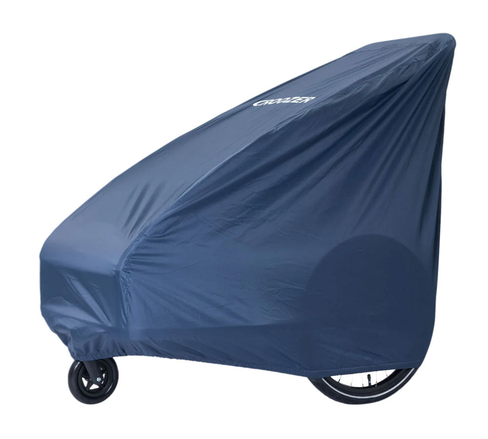 Croozer Faltgarage für Kinderanhänger dunkelblau