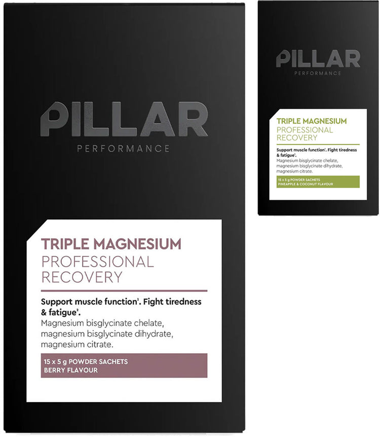 Pillar Performance Triple Magnesium Reisepaket 15x5g | Ananas-Kokosnuss
