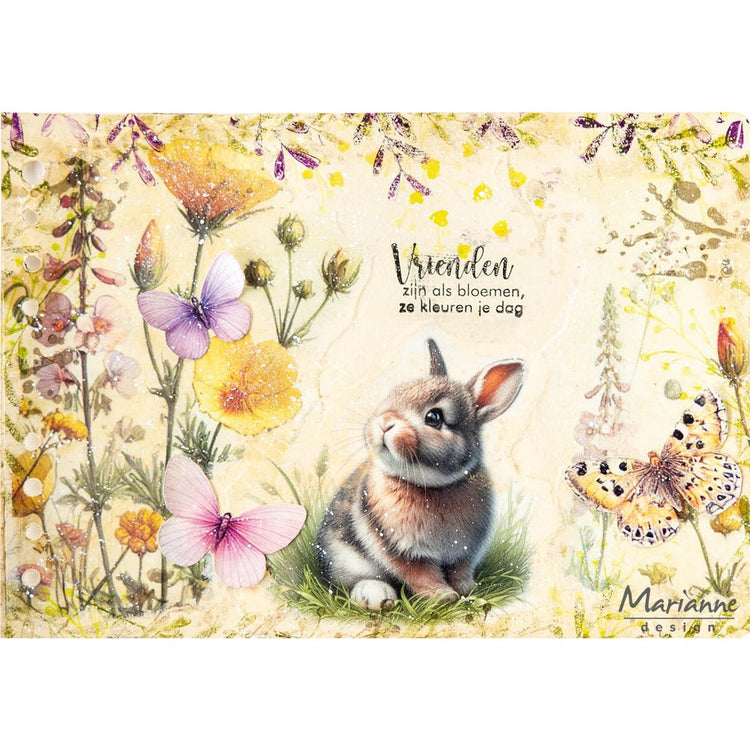 Marianne Design • Ausschneidebogen süße Tiere von fairybells