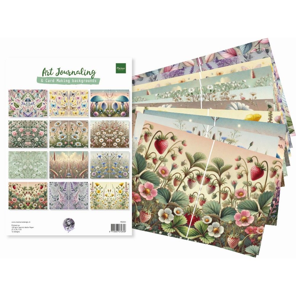 Marianne Design • Papierset Art Journaling Set von Fairybells