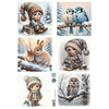 Marianne Design • Decoupage Dreamy Winter von Fairybells
