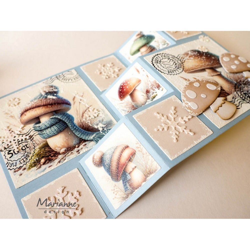 Marianne Design • Papierset Art Journaling Winterset von Fairybells