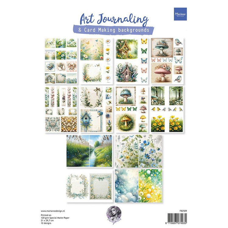 Marianne Design • Blocs Art Journaling Frühlingsset von Fairybells