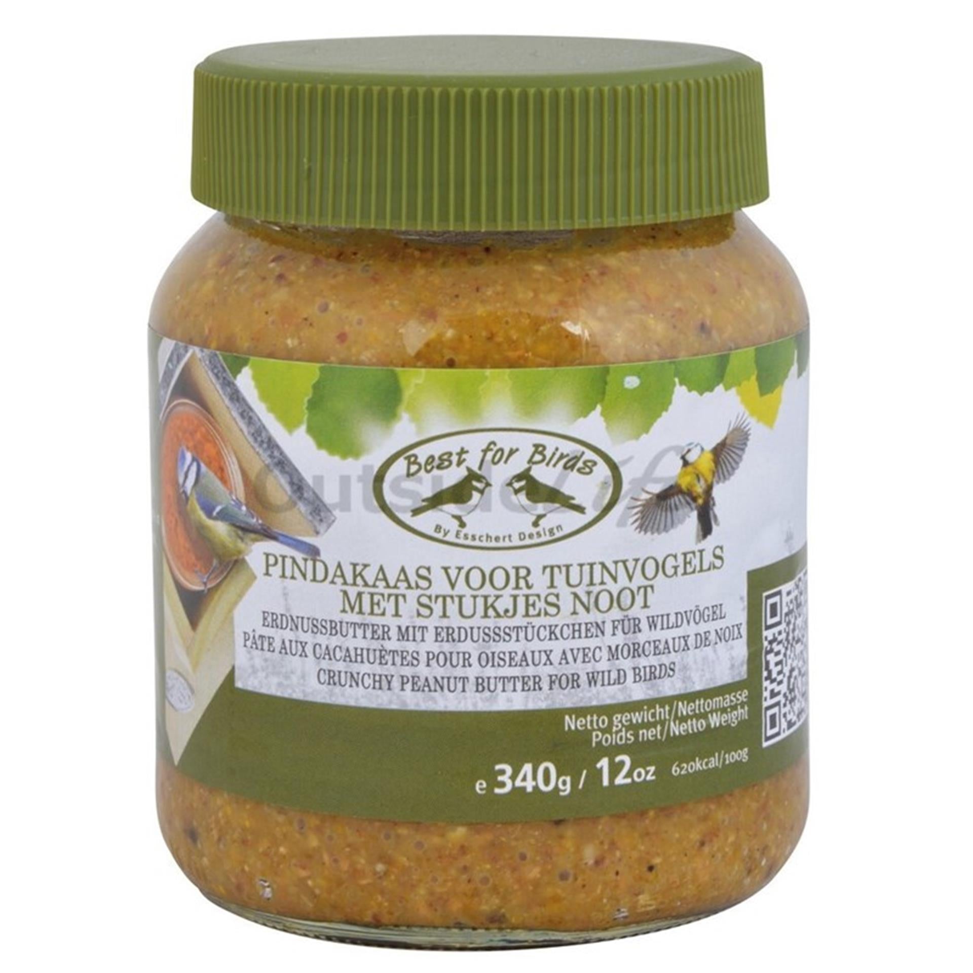 Essschert Design Erdnussbutter für Gartenvögel