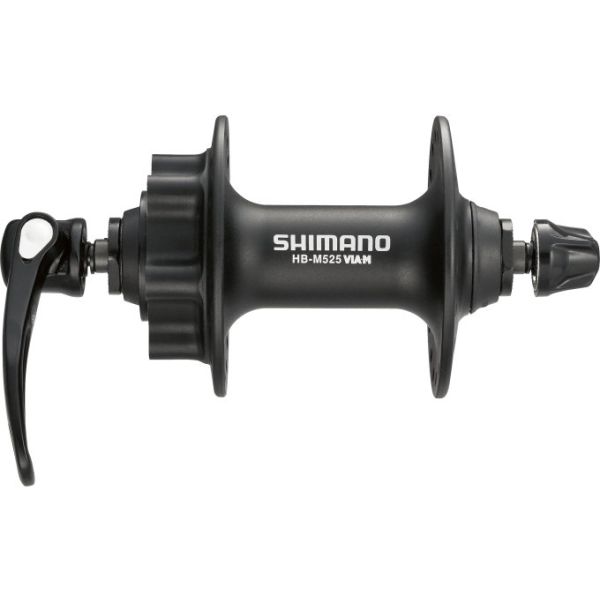Shimano Vorderhub FH-M525 36 Löcher 6 Schrauben Bremsscheibe Schwarz montieren