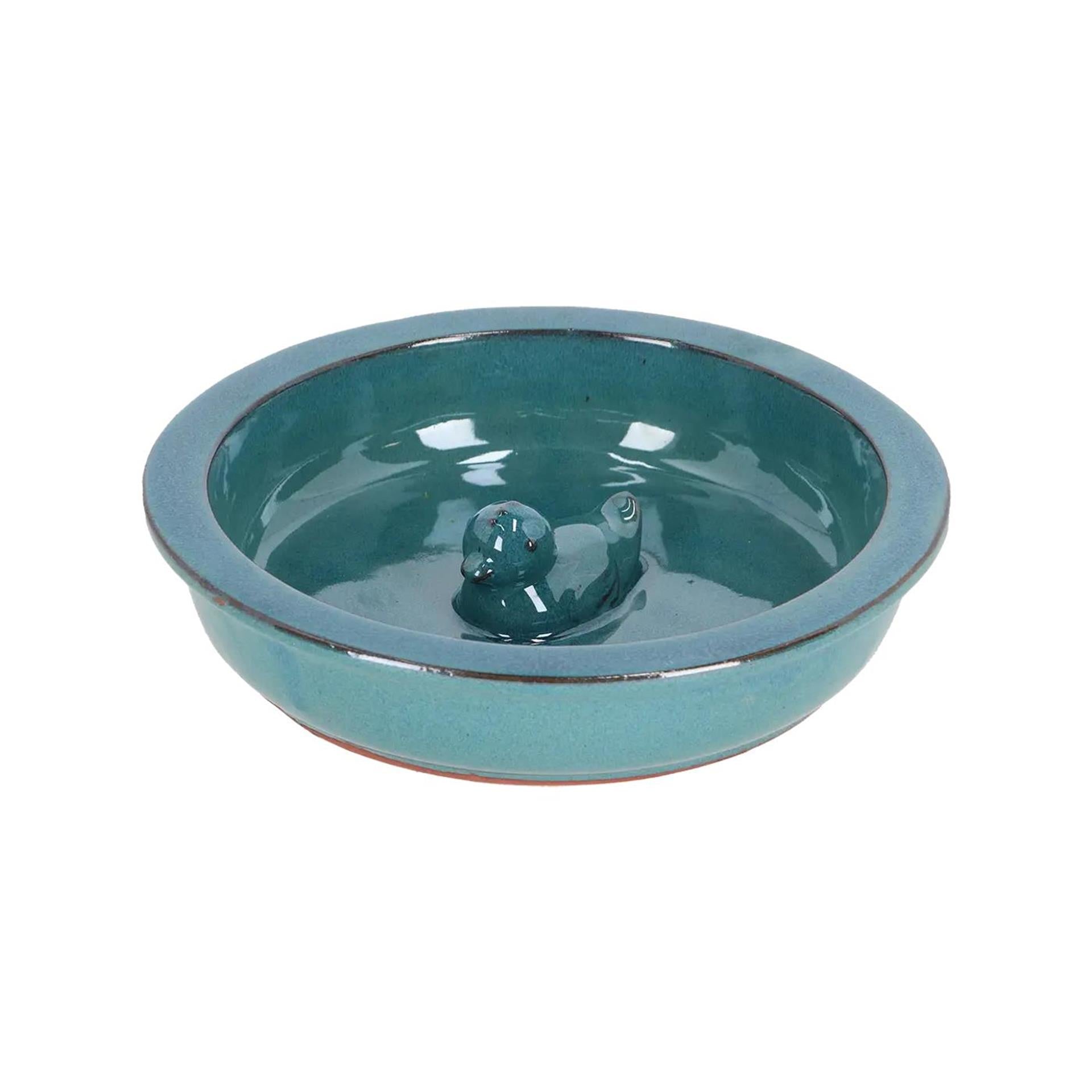 Esschert Design Vogeltränke runde Ente ø27cm
