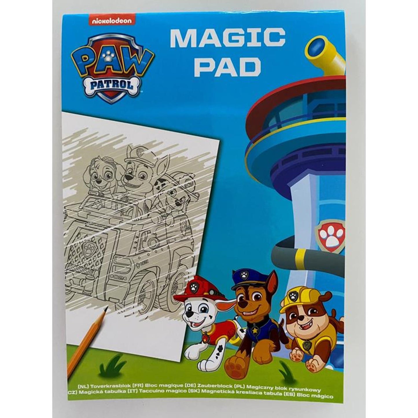 Paw Patrol magischer Kratzblock 21x15cm