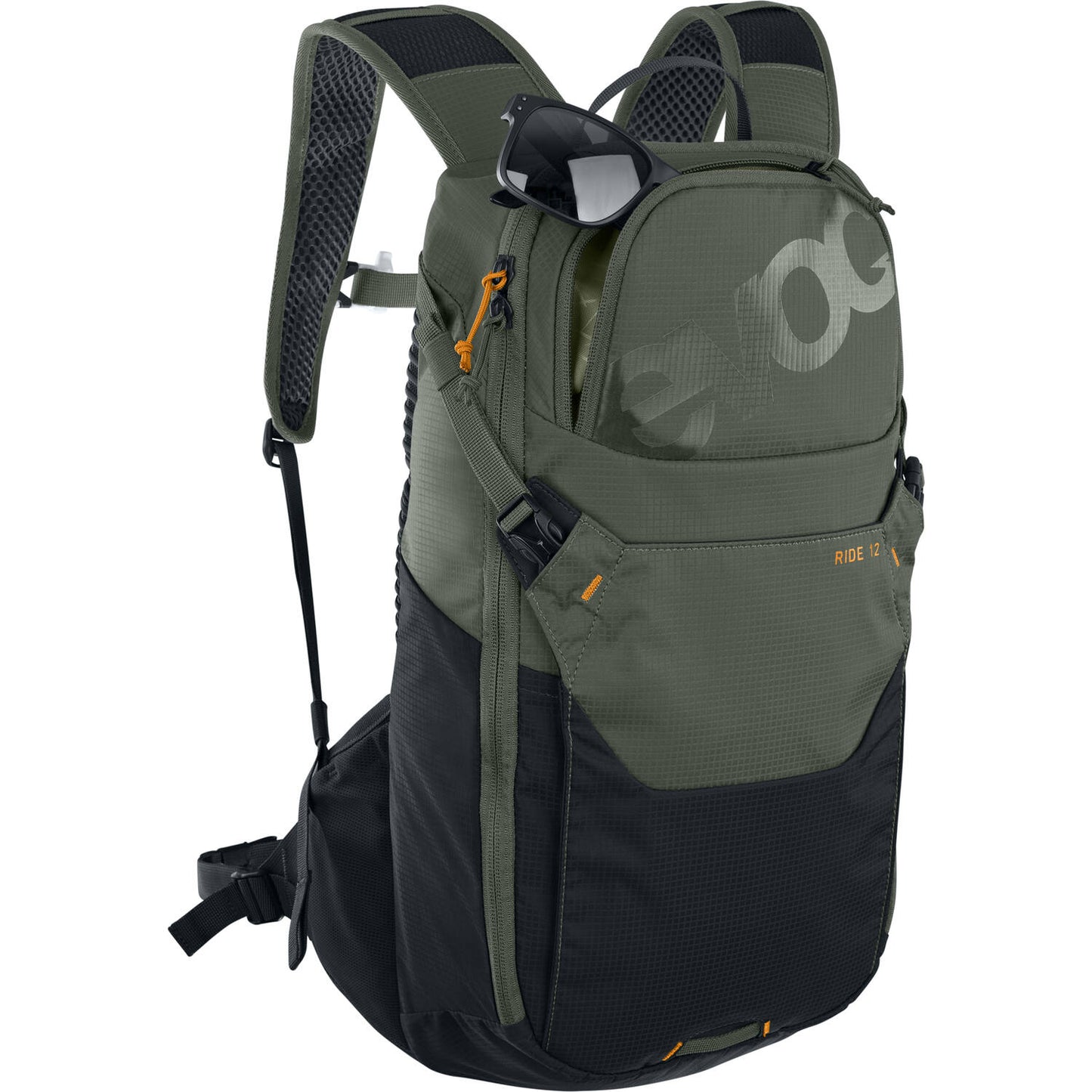 Evoc - Ride 12 Dark Olive Black, unsere Größe 12l