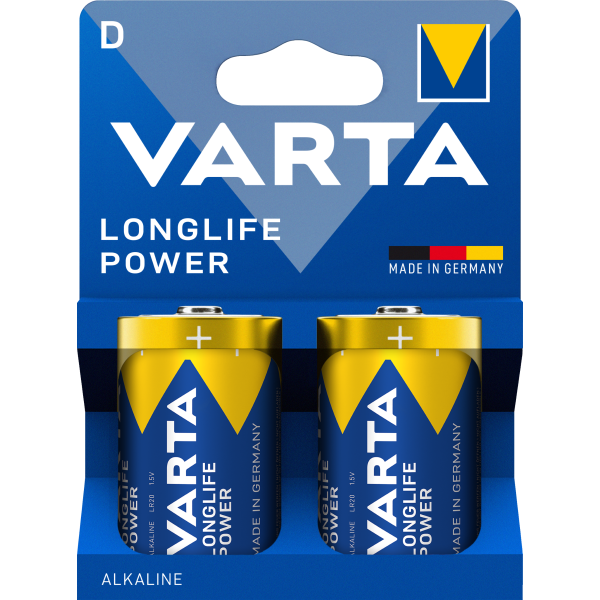 Varta -Batterie D 2x Alkaline Longlife Power