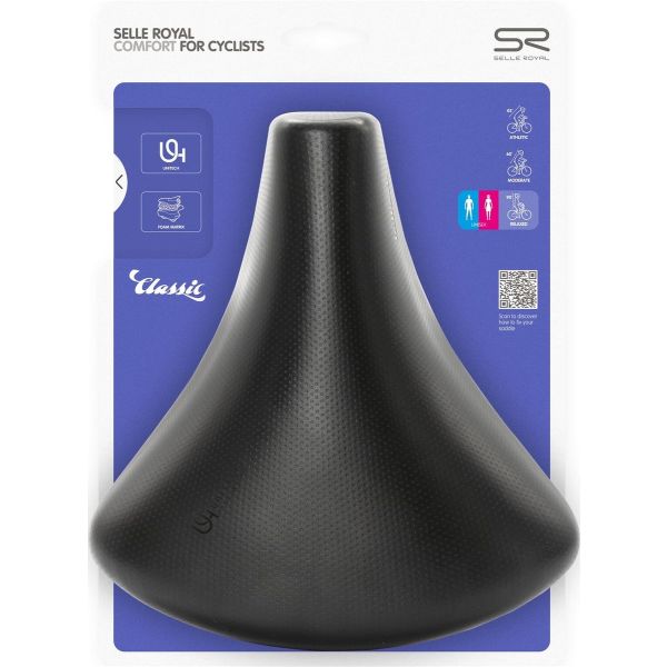 Sattel SR Classic Holland Unitech Unisex Black (Karte)