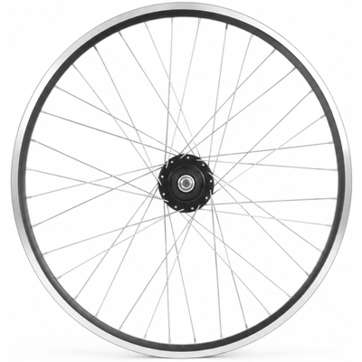 Shimano Hinterrad 28 Aluminium ZAC 2000 Felge Schwarz Silber – SG-C6001-8R Nexus 8 Nabe und Edelstahlspeichen