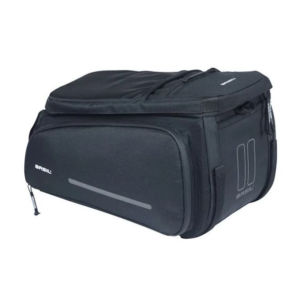 Basil Rucksack Move Trunk Bag Move Klettverschluss schwarz