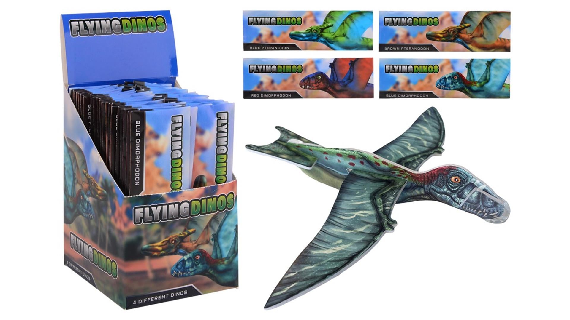 Johntoy Dinosaurus Eva Flugzeugschaum