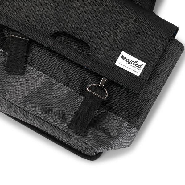 UrbanProof Urban Proof 40L doppelte Fahrradtasche schwarz grau
