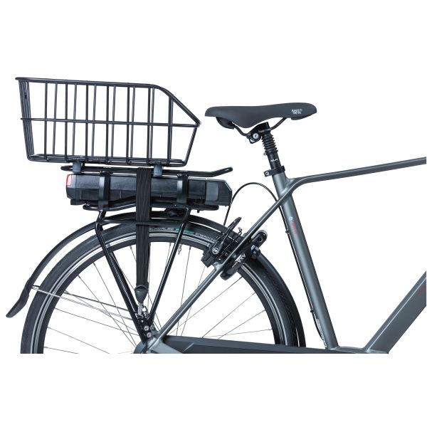 Basil Cento Alu WSL - Heckkorb - 22 Liter - mattschwarz