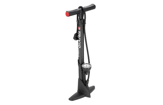 Trivio – Breeze-Fahrradpumpe mit Manometer – Doppelventil für Presta und Schrader. Art des Sturms