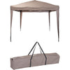 Partyzelt faltbar 300xh250cm taupe