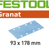 Festool Zubehör Granat STF 93x178 P120 gr 100 Schleifstreifen | 498936