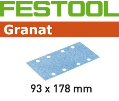 Festool Zubehör Granat STF 93x178 P120 gr 100 Schleifstreifen | 498936