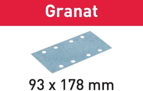 Festool Zubehör Granat STF 93x178 P120 gr 100 Schleifstreifen | 498936