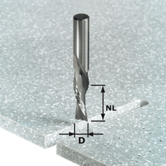 Festool Zubehör HW SPI D12 42 LD SS S12 Spiralnutfräser | 492656 - 492656