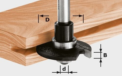 Festool Zubehör Scheibennutfräser HW HW D40x4 - 491059