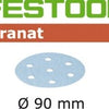 Festool Zubehör Schleifscheiben STF D90 6 P220 GR 100 | 497370