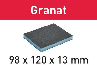 Festool Zubehör Scheuerschwamm 98x120x13 800 gr 6 Granat - 201507