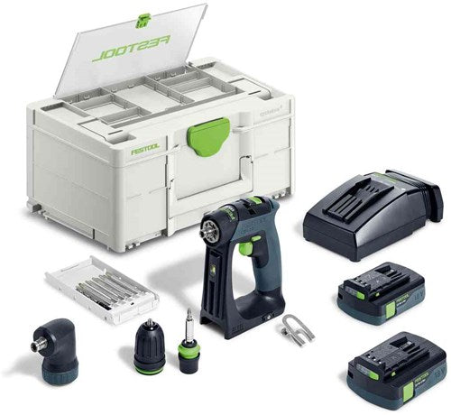 Festool Akku-Bohrschrauber | CXS 18 C 3.0 Satz - 576884