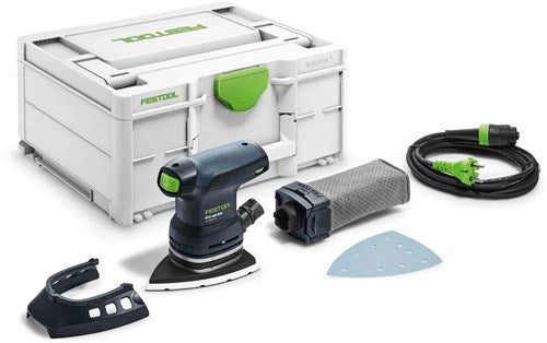 Festool DTS 400 Req GR-Sys P Deltaschleifer | Systainer 3 - 578208 gefüllt mit Granat-Schleifpapier