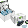 Festool ets ec 150 3 eq-sys gr Exzenterschleifer + sys-stf d150 gr Set im Systainer – 578265