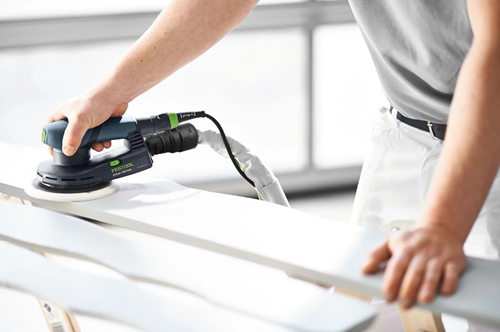Festool ets ec 150 5 eq-sys gr Exzenterschleifer sys-stf d150 gr Set im Systainer – 578272