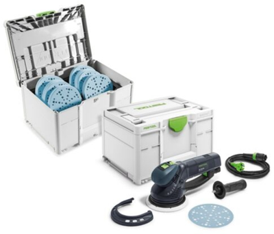 Festool RO 150 FEQ-SYS GR Rotex Exzenterschleifer + Schleifpapier Systainer³ | 150 mm – 578257