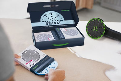 Festool STF D150 48 Grad Schleifscheiben-Set | 6-teilig | Granulat p60 80 120 180 220 320 - 578166