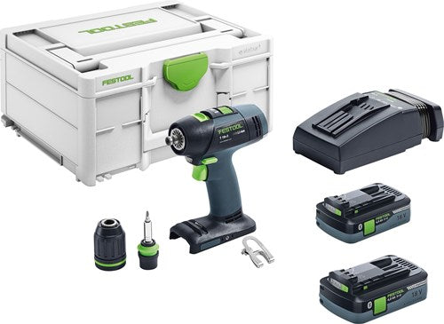 Festool t 18+3 hpc 4.0 i-plus Akku-Bohrschrauber | Li-Ion 4,0 Ah – 576446