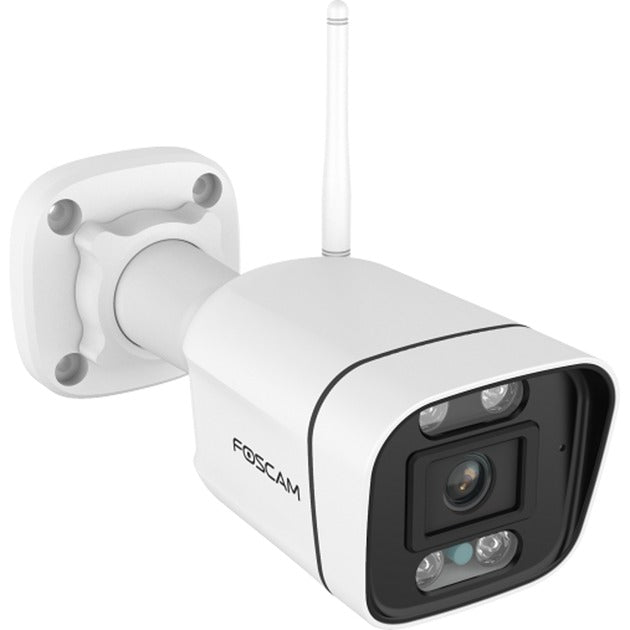 Foscam v5p, 3K 5MP Dualband-WLAN-Kamera mit Ton- und Lichtalarm (weiß)