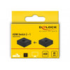 Delock HDMI Switch 2 1 Bidirektional 4K 60 Hz