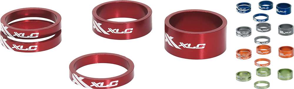 XLC AS-A02 A-Kopf-Abstandshalter-Set