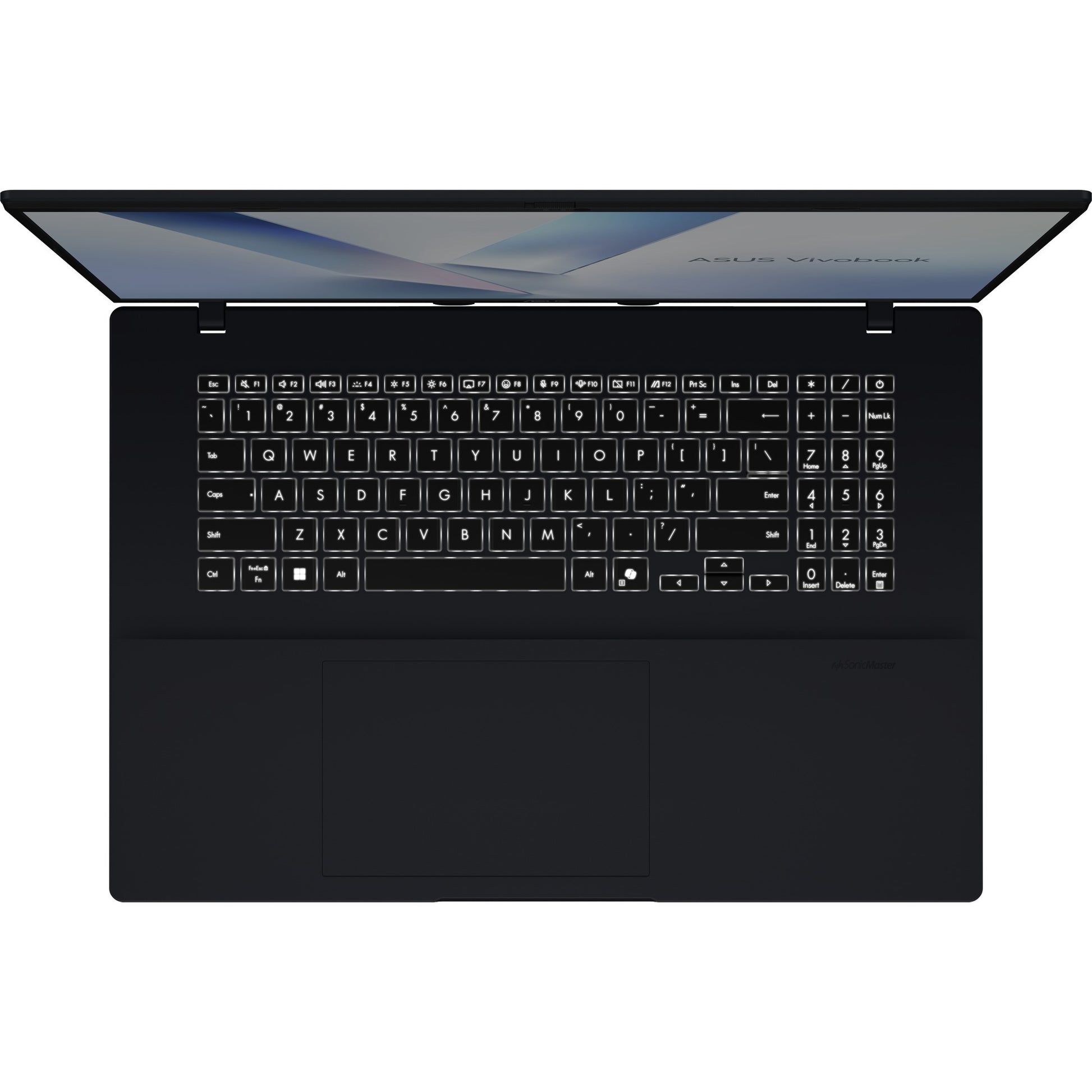 Asus vivobook 18 m1807ha-s8022w 18,4 Copilot+ Laptop (dunkelblau | Ryzen 7 260 | Radeon 780m | 32 GB | 1 TB SSD)