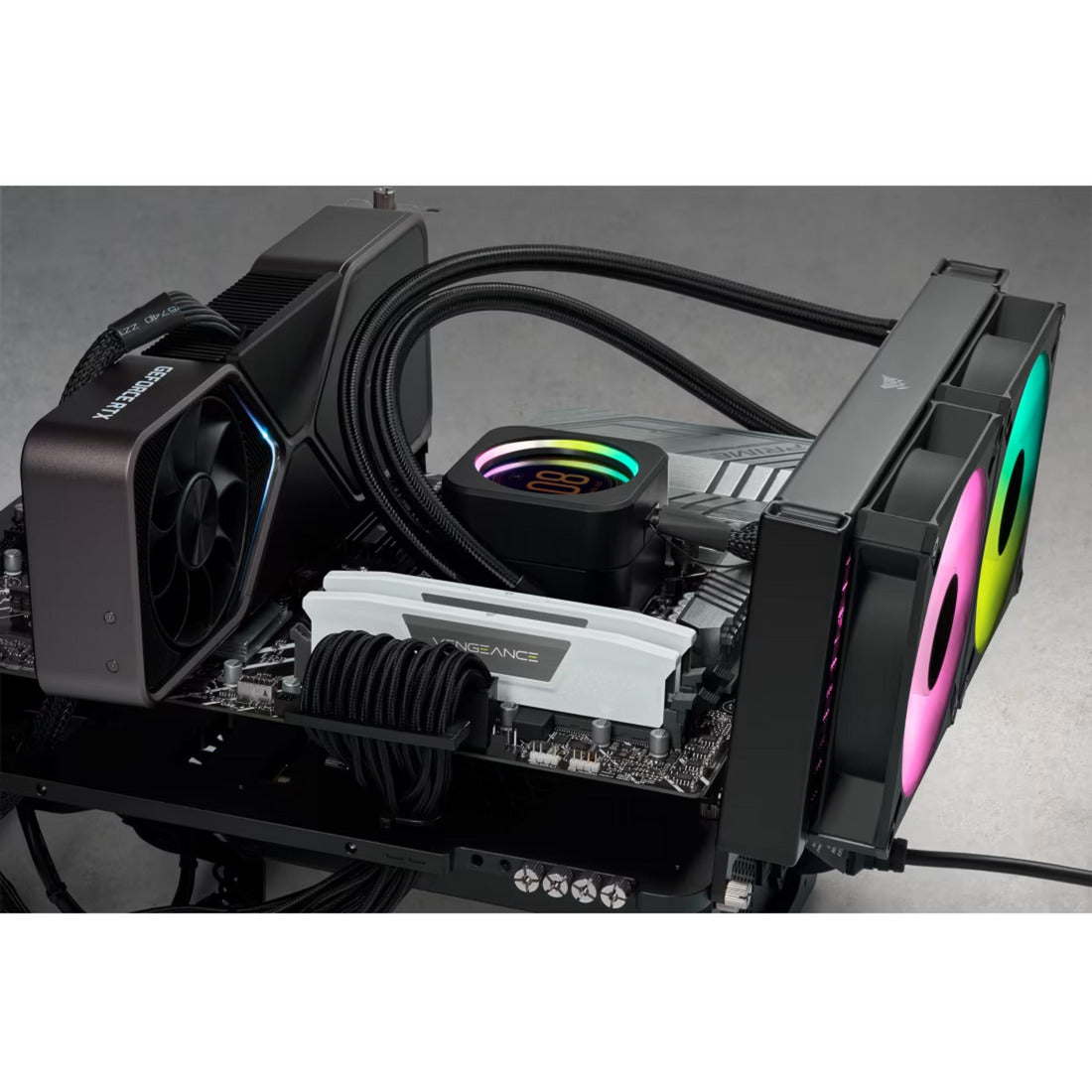 Corsair Vengeance 32 GB DDR5-6000 (2x 16 GB) RAM (weiß, cmk32gx5m2d6000z38w, xmp, expo)