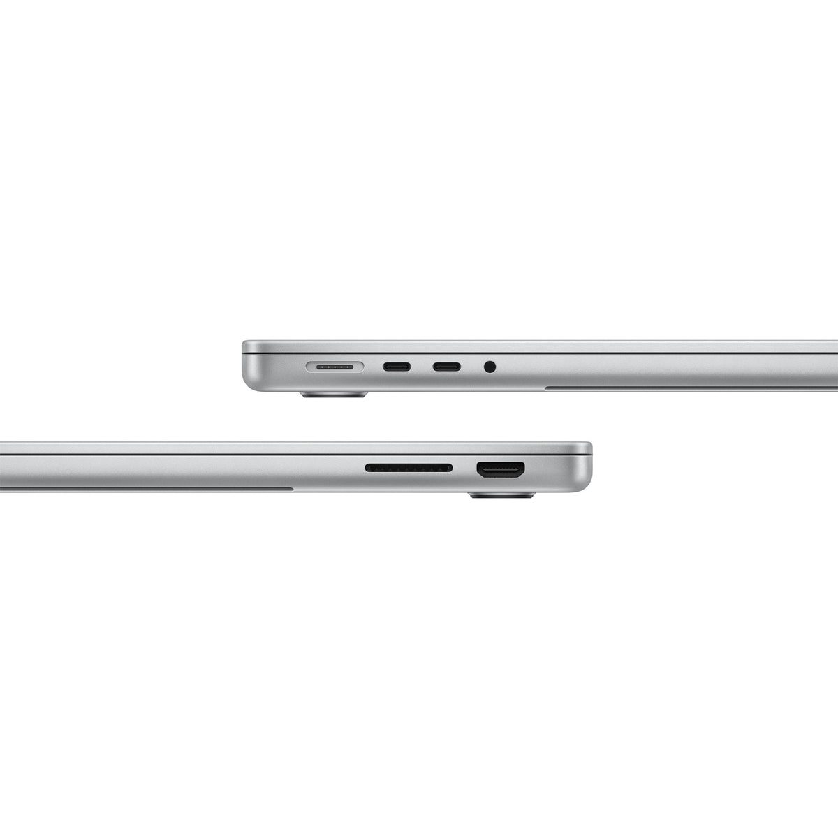 Apple MacBook Pro 2023 14 (MR7J3N A) generalüberholtes Laptop (Silber | M3 8-Kern | 10-Kern GPU | 8 GB RAM | 512 GB SSD)