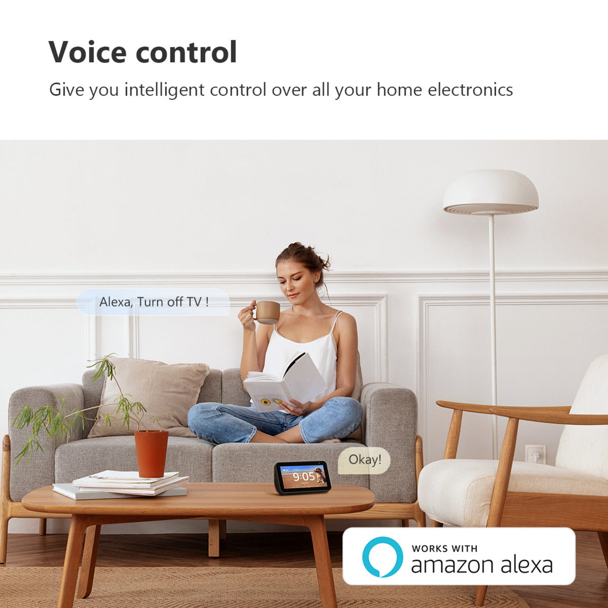 Imou ce2p Smart Plug (4 Stück) Stecker (Bluetooth 5.0, Matter)