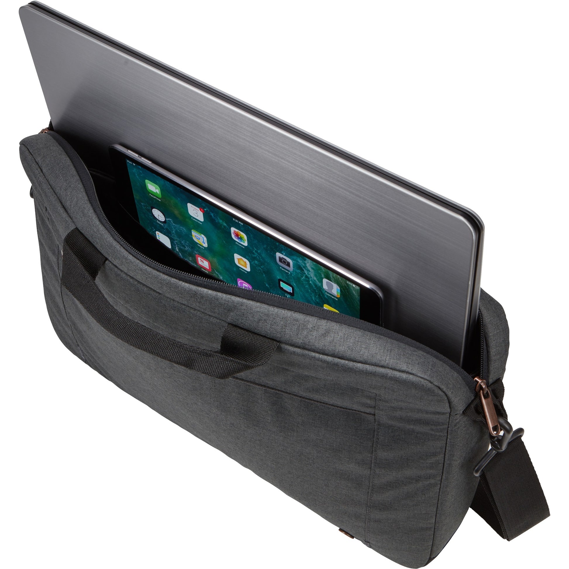 Case Logic Ära 15.6 Laptop Attaché ERA-116-Obsidian