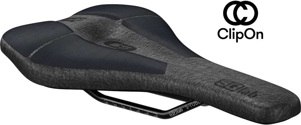 Sqlab 611 Clip-on Infinergy® Ergowave® Active 2.1 Mig S-Tube Sattel