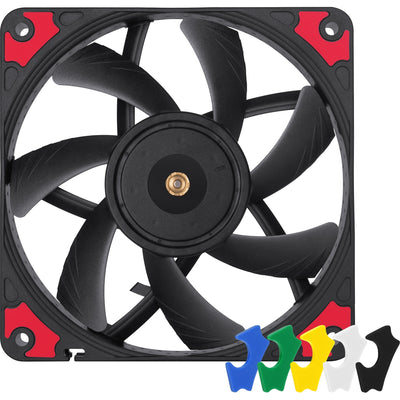 Noctua nf-a12x15 pwm chromax.black.swap
