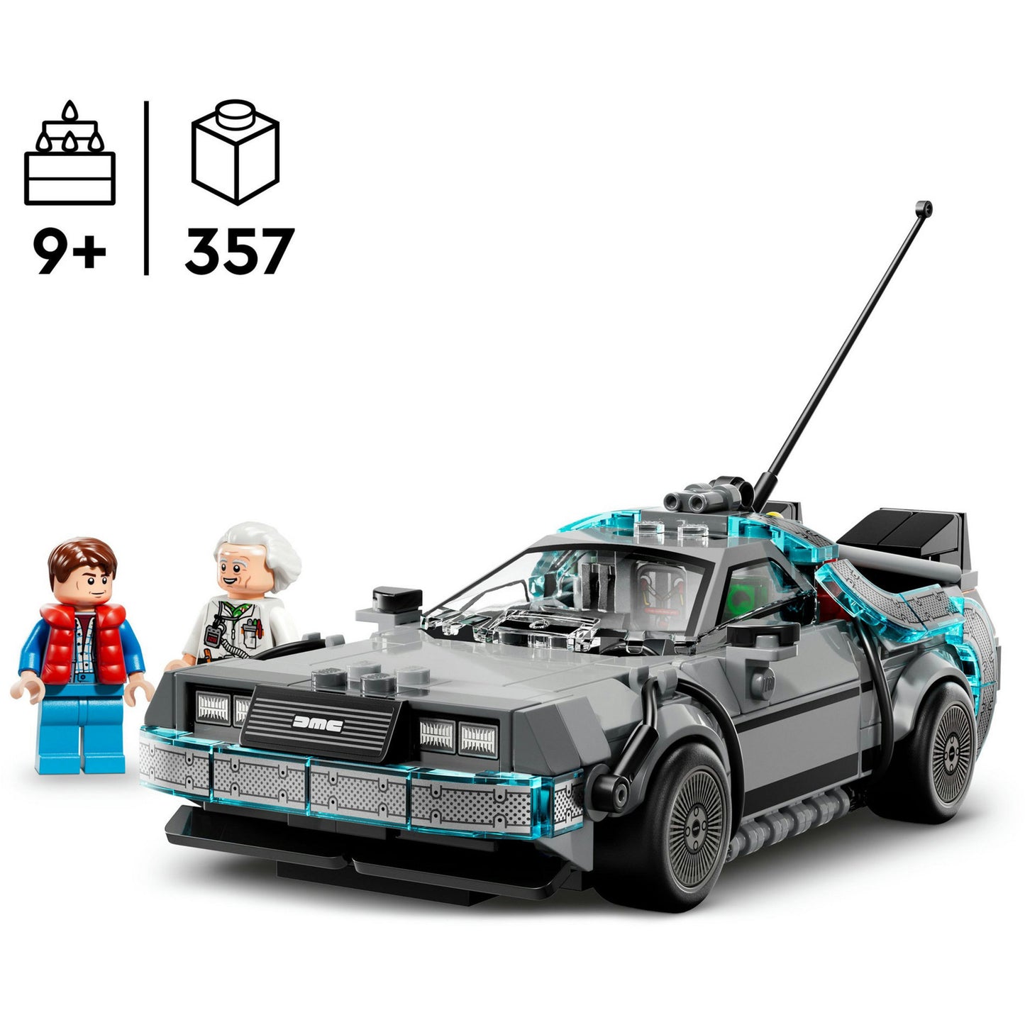 Lego Speed Champions 77256 Zeitmaschine aus Zurück in die Zukunft